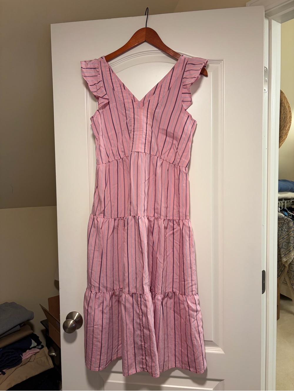 Pink Striped Loft Dress